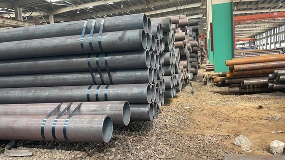 ASTM A106 أنابيب الصلب غير الملحومة المستديرة ذات الحزمة البحرية 12 مترًا