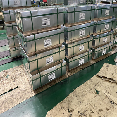 صفيحة فولاذية من الصفيح اللامع مع قوة إنتاجية ≥245Mpa طول 850 - 1500 مم