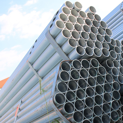 أنبوب حديدي مستدير معدني بدون خيوط ASTM A106 Sch 40 ERW GI