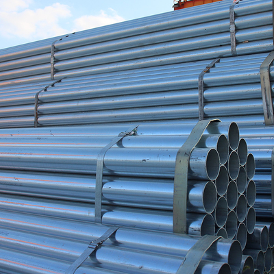 أنبوب حديدي مستدير معدني بدون خيوط ASTM A106 Sch 40 ERW GI