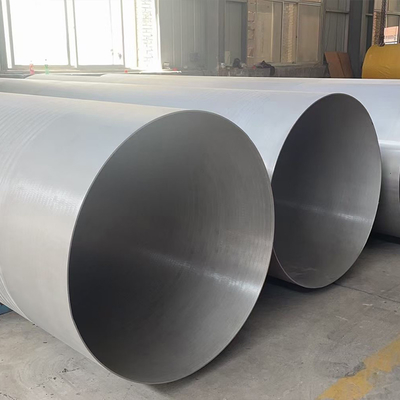 الصلب المقاوم للصدأ TP304 316 321 317 أنابيب لحامية وأنابيب بلا خيوط OD من 13mm إلى 1020 mm