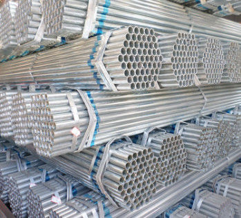 Hot Dipped 0.6mm To 20mm Galvanised Metal Pipe S235JR