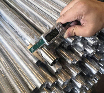 Polished SS304 Stainless Steel Pipes And Tubes Schedule 10 Decorative