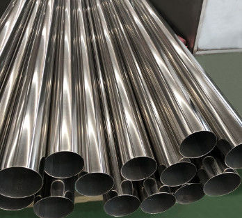 Polished SS304 Stainless Steel Pipes And Tubes Schedule 10 Decorative