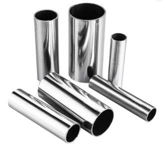 Round SS201 SS304 Stainless Steel Pipes And Tubes Seamless
