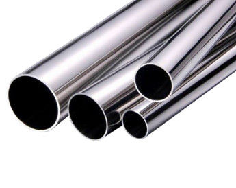 Round SS201 SS304 Stainless Steel Pipes And Tubes Seamless