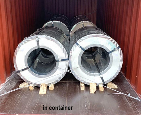 G300 G550 تراجع الساخنة DIN طلاء لفائف الحديد المجلفن Z30-Z275g