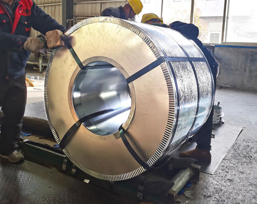 G300 G550 تراجع الساخنة DIN طلاء لفائف الحديد المجلفن Z30-Z275g