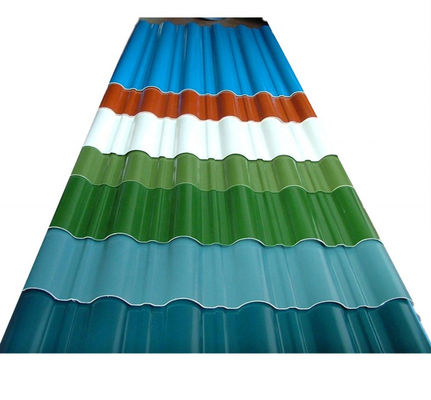 Az70 G550 ألواح الصلب المجلفن سقف مادة 0.16-1.6mm سمك