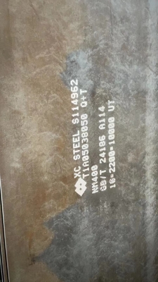 NM400 NM450 NM500 NM600 لوحات ارتداء عالية المنغنيز