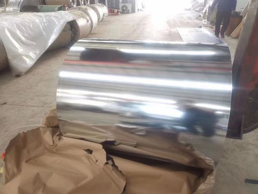 تراجع الساخنة Sgcc لفائف الصلب المجلفن Z275 لصفيحة حديد التسقيف المعدني المموج