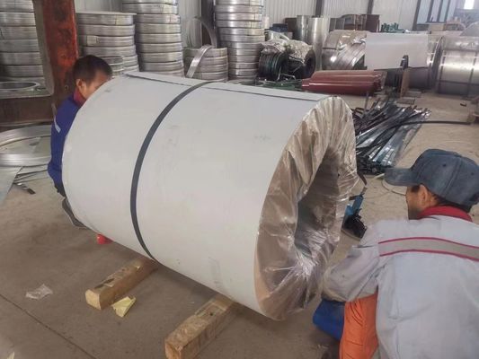 تراجع الساخنة Sgcc لفائف الصلب المجلفن Z275 لصفيحة حديد التسقيف المعدني المموج
