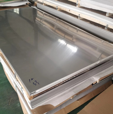 304L 316Ti 2B Finis الفولاذ المقاوم للصدأ ورقة 4x8 للبناء